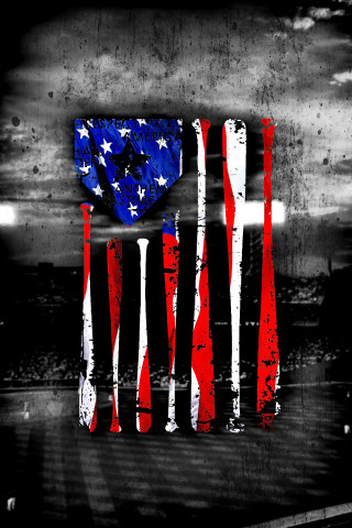 Flag black white red stripes - athletic free wallpaper