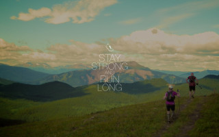 Couple walking hill sky stay 2 - a sky background and a quote free wallpaper
