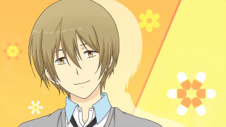 Man tie jacket yellow background 2 - awataguchi takamitsu free wallpaper