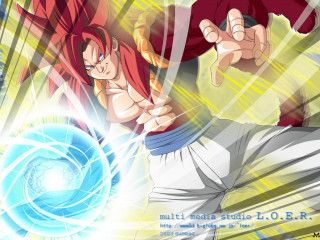 Red shirt blue ball energy - a blue ball free wallpaper