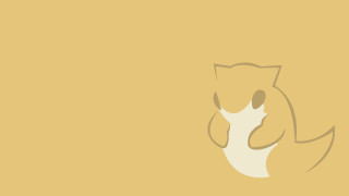 Cat yellow background shadow sitting - derf free wallpaper