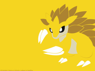 Yellow pony bird tail gradient - pony free wallpaper