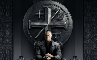 Man chair shield cross pentagram - a chair in front free wallpaper