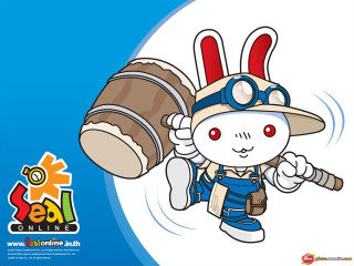 Cartoon character baseball bat hat 2 - a baseball bat free wallpaper for desktop