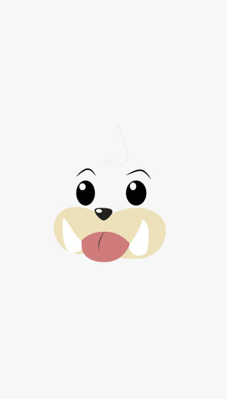 Face nose ring head image - a face free wallpaper