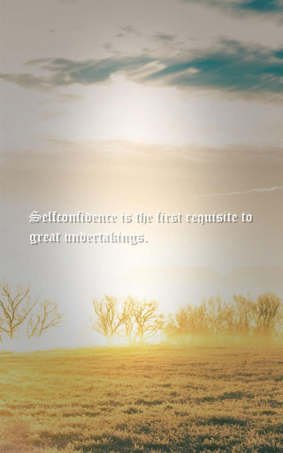 Field trees sky quote nature - benjamin franklin free wallpaper