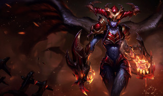Demonic demon with wings body - a demonic demon free wallpaper