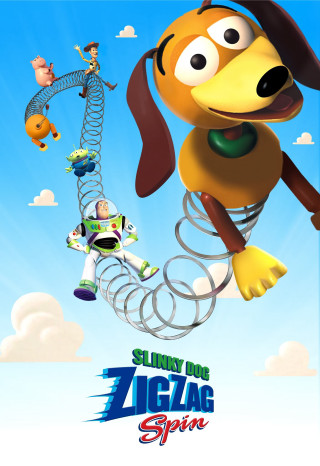 Cartoon character flying dog swinger - a dog free wallpaper