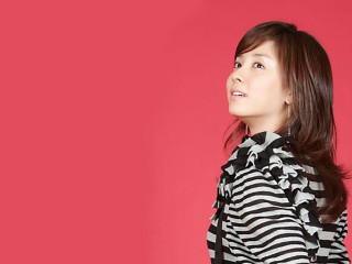 Woman black white striped shirt - chizuko yoshida free wallpaper