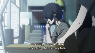 Person standing computer screen quote - institutional free wallpaper