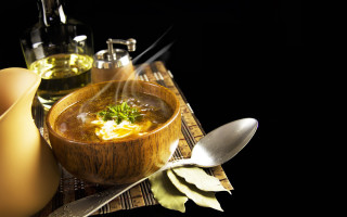 Soup spoon wine table utensils - fedot sychkov free wallpaper