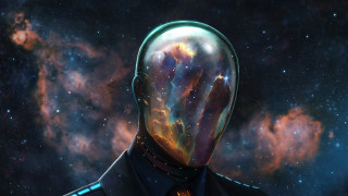 Space man galaxy stars glowing - a galaxy background free wallpaper
