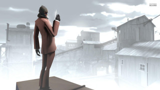 Man suit knife building sky - a man in a suit holding free wallpaper