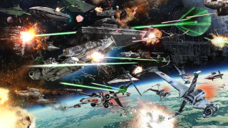 Star wars action games in - drew struzan free wallpaper