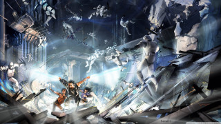 Afrofuturism battle mecha weapon characters - a sci free wallpaper