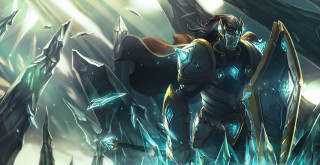 Man blue suit forest sword - a sword free wallpaper for desktop