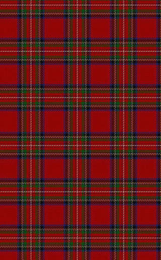 Red plaid fabric green black - computer art free wallpaper