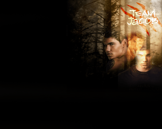 Man woman forest red arrow - their forehead free wallpaper