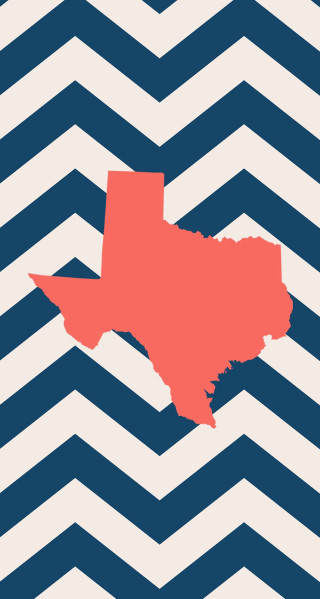 Red state blue white zigzag - the middle free wallpaper