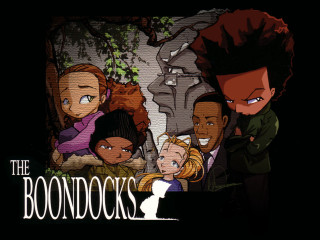 Group people tree sign boondocks - allan brooks free wallpaper