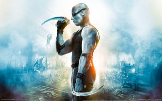 Man holding knives both hands - hand free wallpaper