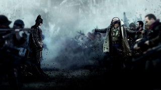 Costume party guns masked man - epic composition free wallpaper
