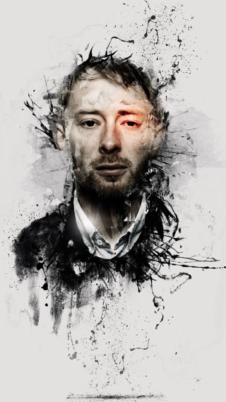 Bearded man white shirt red - david boyd free wallpaper