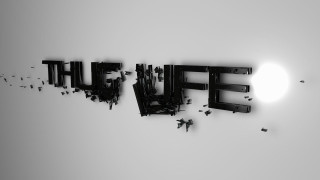 Fluff black white photo people - letter free wallpaper