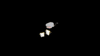 Couple lights pole dark night - heavy grain free wallpaper