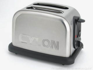 Toaster closeup white surface black - a white surface free wallpaper