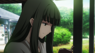 Person long hair book building - ufotable free wallpaper