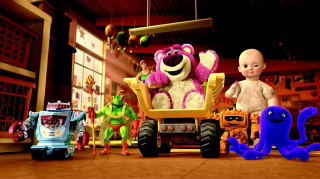 Toy car teddy bear cat - a dog and a cat free wallpaper