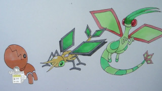 Cartoon character computer monitor lizard - 2 d sprite free wallpaper