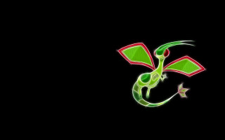 Green red logo black background 2 - a star in the middle of it free wallpaper