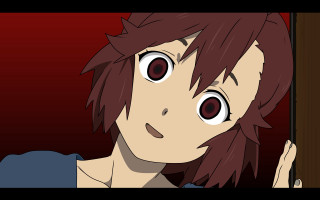 Red hair big eyes sad - their face free wallpaper