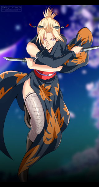 Woman costume flying sword sky - the air free wallpaper