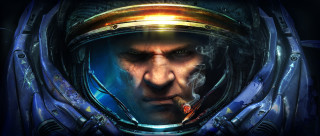 Man space suit smoking cigarette - glowing free wallpaper