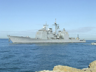 Large ship water rock wall - a rock free wallpaper