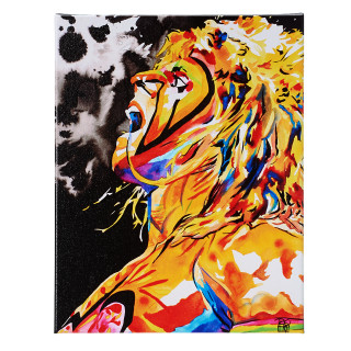 Lion black white background art - neoexpressionism free wallpaper