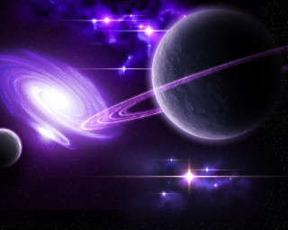 Purple black star purple white - galaxy free wallpaper