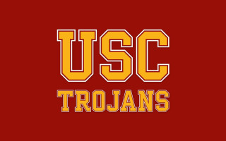 Usc yellow red background word - international typographic style free wallpaper for desktop