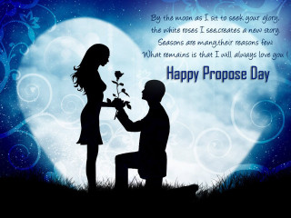 Man kneeling woman flower full 4 - romantic free wallpaper