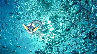 Pokemon figure floating water bubbles - aquirax uno free wallpaper for desktop