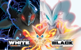 Pokemon movie poster white black - a lightning background free wallpaper
