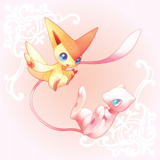 Cartoon character flying pink background - the edge free wallpaper