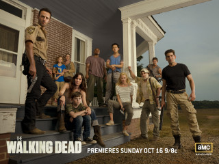 Group people porch walking dead - a porch free wallpaper