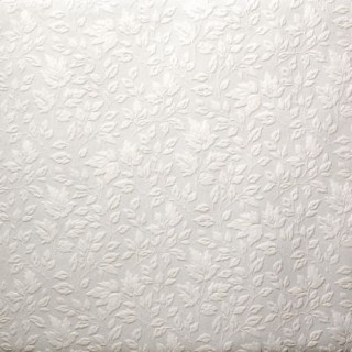 White wall flower pattern vase - fine foliage lace free wallpaper
