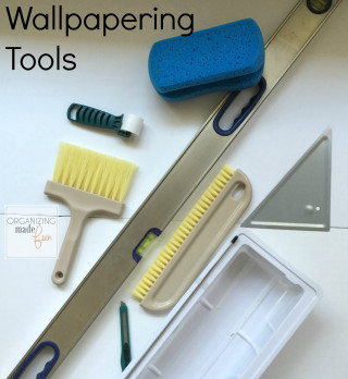 White table scissors blue brush - bracha l. ettinger free wallpaper