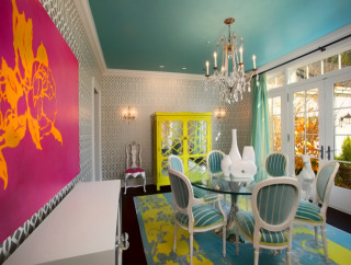Dining room table chairs chandelier 8 - dining free wallpaper