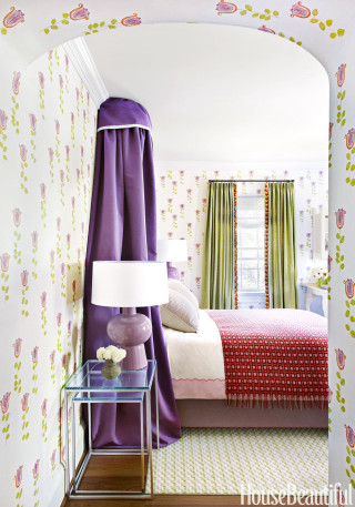 Bedroom with bed interior cozy 3 - a bedroom free wallpaper